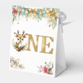 ああ何おもしろいクリスマスの最初の誕生日 フェイバーボックス (裏面サイド)