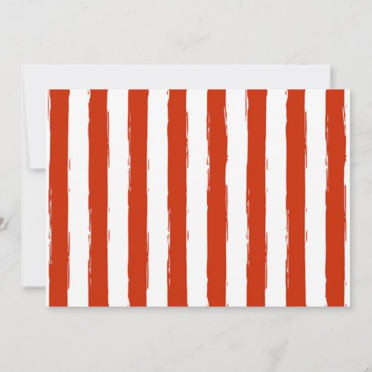 ああ何おもしろいクリスマスウィンターバースデーパーティー 招待状 (裏面)