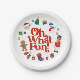 ああ何おもしろいクリスマスバースデーパーティードテーブルデコール ペーパープレート