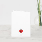 ああ何おもしろいクリスマスピックボールパーティー シーズンカード (裏面)