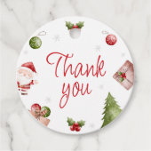 ああ何おもしろいクリスマス誕生日ギフトラベル フェイバータグ (正面)