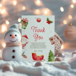 ああ何おもしろいクリスマス誕生日サンキューカード 招待状