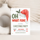 ああ何おもしろいサンタパーティー 招待状