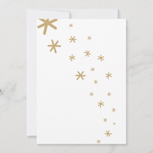 ああ何おもしろいトラックのクリスマスパーティー 招待状 (裏面)