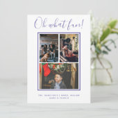 ああ何おもしろいパーソナライズされた シーズンカード (スタンド正面)