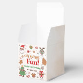 ああ何おもしろいレトロクリスマスファースト誕生日 フェイバーボックス (オープン)