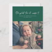 ああ何おもしろい休日の写真おもしろいカードじゃなかった シーズンカード (正面)