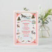 ああ何おもしろい冬村シーンクリスマスパーティーI 招待状 (スタンド正面)