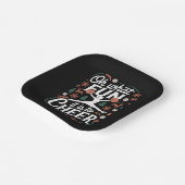 ああ何おもしろい応援醜いチアリーティングクリスマス ペーパープレート (傾斜あり)