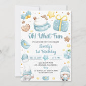 ああ何おもしろい格言誕生会 招待状 (正面)