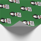 ああ何おもしろい皮肉なクリスマスのラッピング紙 ラッピングペーパー (角)