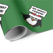 ああ何おもしろい皮肉なクリスマスのラッピング紙 ラッピングペーパー (ロールコーナー)