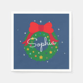 ああ何おもしろい誕生日風船 スタンダードカクテルナプキン (正面)