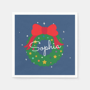 ああ何おもしろい誕生日風船 スタンダードカクテルナプキン