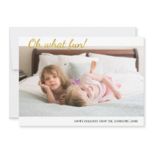 ああ何おもしろい金ゴールドグリッタークリスマスフォト