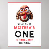 ああ何がおもしろいカリカティターキー1日の誕生日 ポスター (正面)