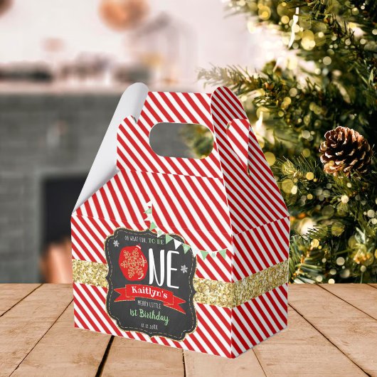 ああ何というおもしろいが一つだろう!クリスマス1回目の誕生日 フェイバーボックス