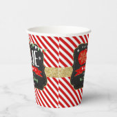 ああ何というおもしろいが一つだろう！クリスマス1回目の誕生日 紙コップ (右)