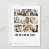 ああ何というおもしろい |コラージュ写真 |ハッピーホリデー (正面)