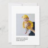 ああ何というおもしろい | 2枚の写真 |ハッピーホリデー (裏面)