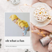 ああ何というおもしろい | 2枚の写真 |ハッピーホリデー