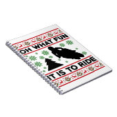 ああ何のおもしろいそれはオートバイのダートバイクに乗ることである ノートブック (右側)