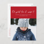 ああ何のおもしろいだ写真おもしろいじゃない シーズンポストカード (正面/裏面)