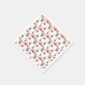 "ああ何のおもしろいを持っていた'サーカステーマ紙プレート スタンダードカクテルナプキン (角)