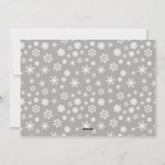 ああ何のおもしろい写真クリスマスカード、風景 シーズンカード (裏面)