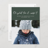 ああ何のおもしろい緑の写真でなかっおもしろいた シーズンポストカード (正面/裏面)