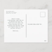 ああ何のおもしろい緑の写真でなかっおもしろいた シーズンポストカード (裏面)