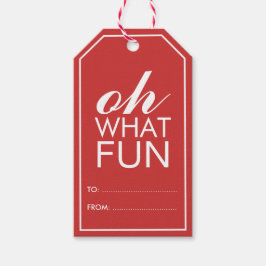 ああ何のおもしろい ギフトタグ