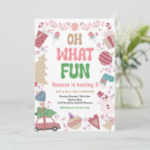 ああ何のおもしろい | クリスマスウィンターバースデーパーティー 招待状 (スタンド正面)