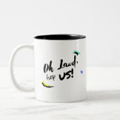 ああ助けて！ ツートーンマグカップ (左)