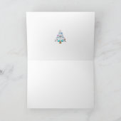 ああ化学者ツリー、ああクリスマスツリー シーズンカード (内部)