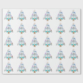 ああ化学者ツリー、ああクリスマスツリー ラッピングペーパー (フラット)