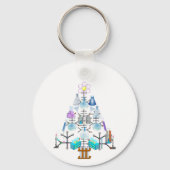 ああ化学、ああ化学者の木 キーホルダー (正面)