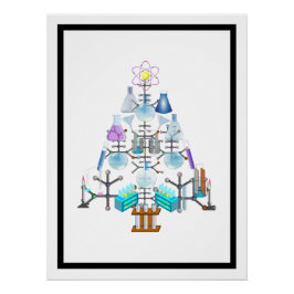 ああ化学、ああ化学者の木 ポスター