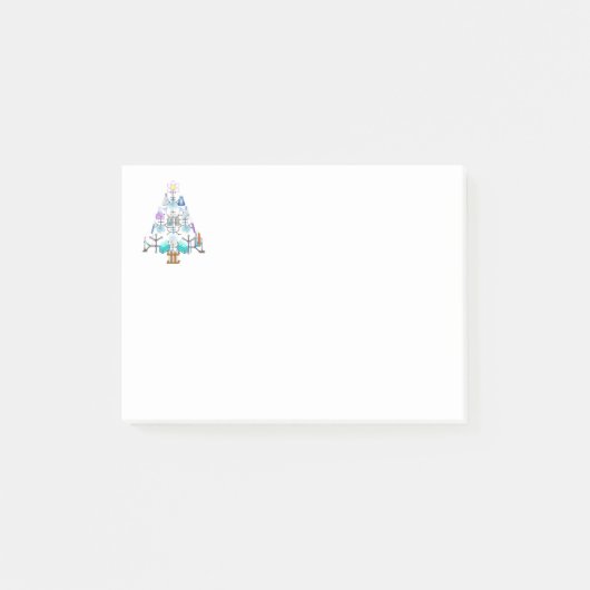 ああ化学、ああ化学者の木 ポストイット (正面)