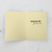 ああ卒業する場所おもしろい カード (内部)