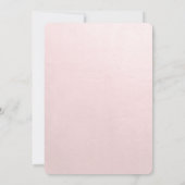 ああ卒業する場所招待状 招待状 (裏面)