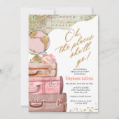 ああ卒業する場所遠くに 招待状 (正面)