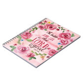 ああ味と主が良い詩篇34:8 ノートブック (左側)