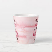 ああ味わって、主が良いパスラムを見て下さい。 カフェラテマグ (正面)