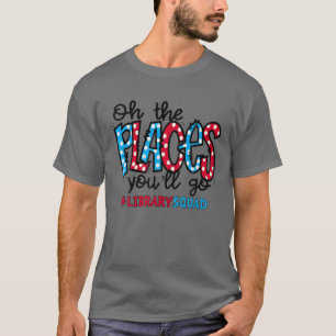 ああ図書館代表部に行く場所 Tシャツ