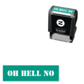 ああ地獄いいえユーモアおもしろいミームオフィスおもしろい笑い セルフインキングスタンプ (インサイチュ)