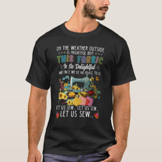 ああ外の天気は恐ろしい Tシャツ