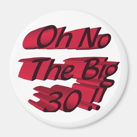 ああ大きな30磁石 マグネット (正面)