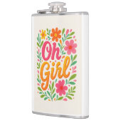 「ああ女の子」 フラスク (左)