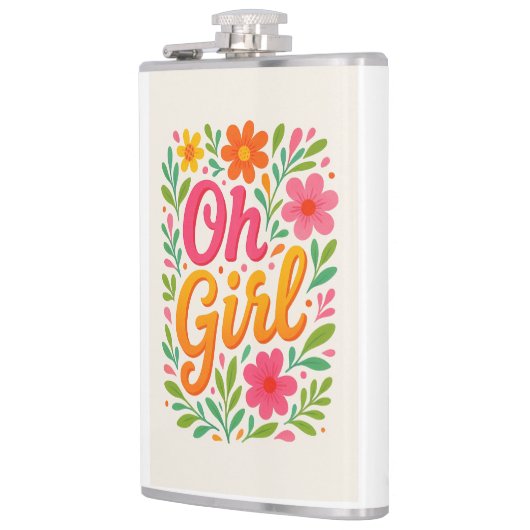 「ああ女の子」 フラスク (左)